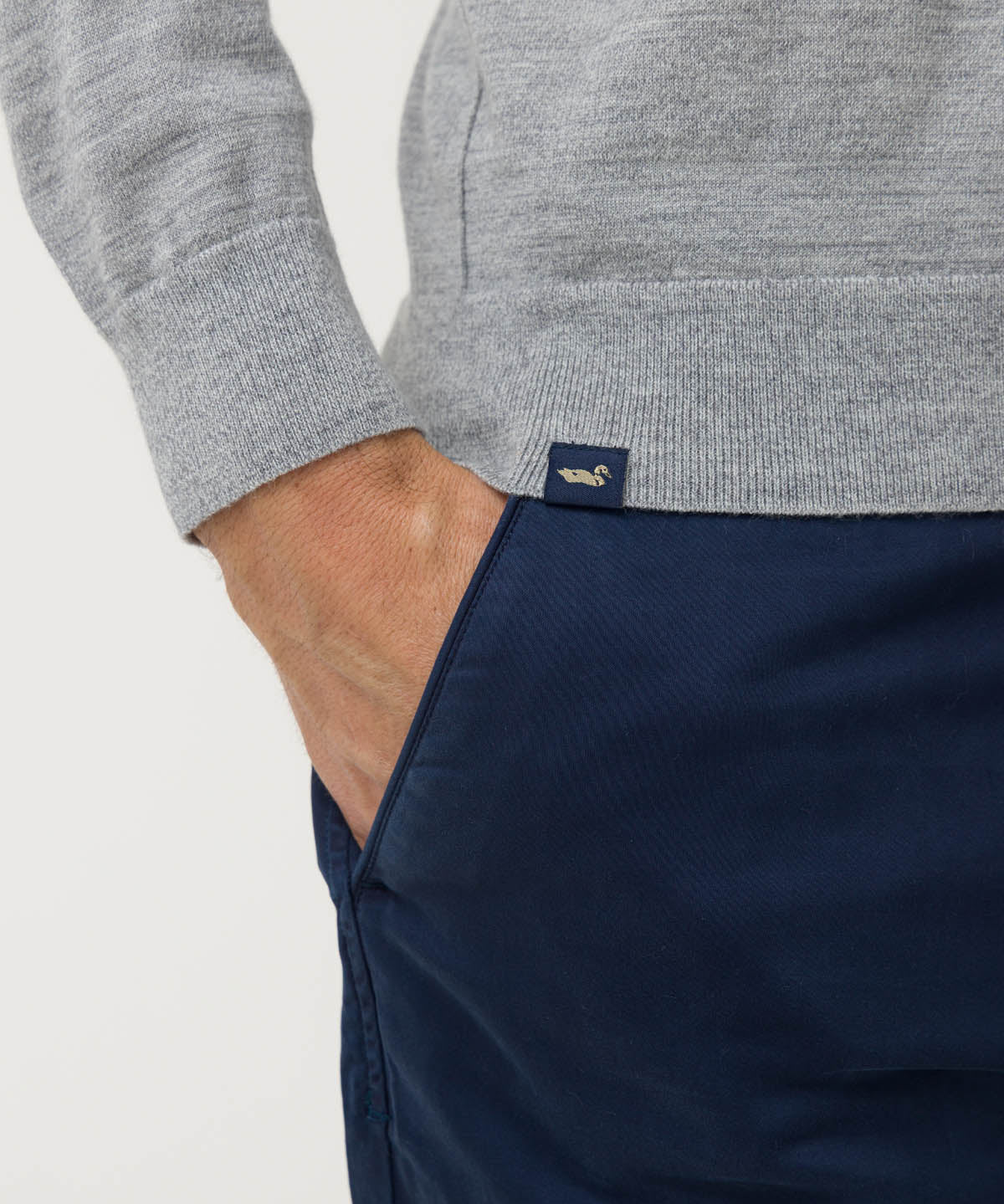 Sweater Lana Hombre Vigo Gris Rockford