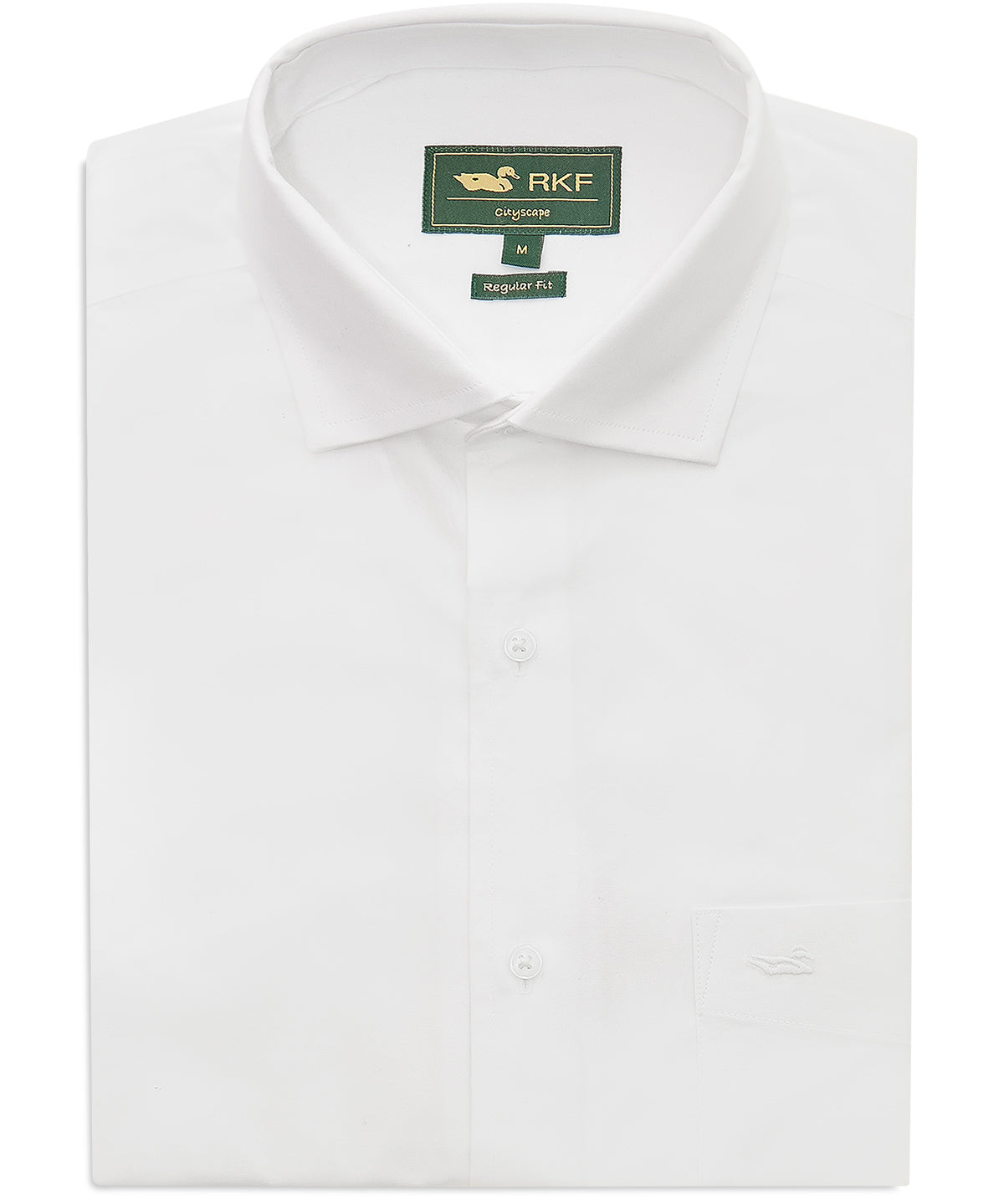 Camisa Algodón Hombre Easysolid Blanco Rockford