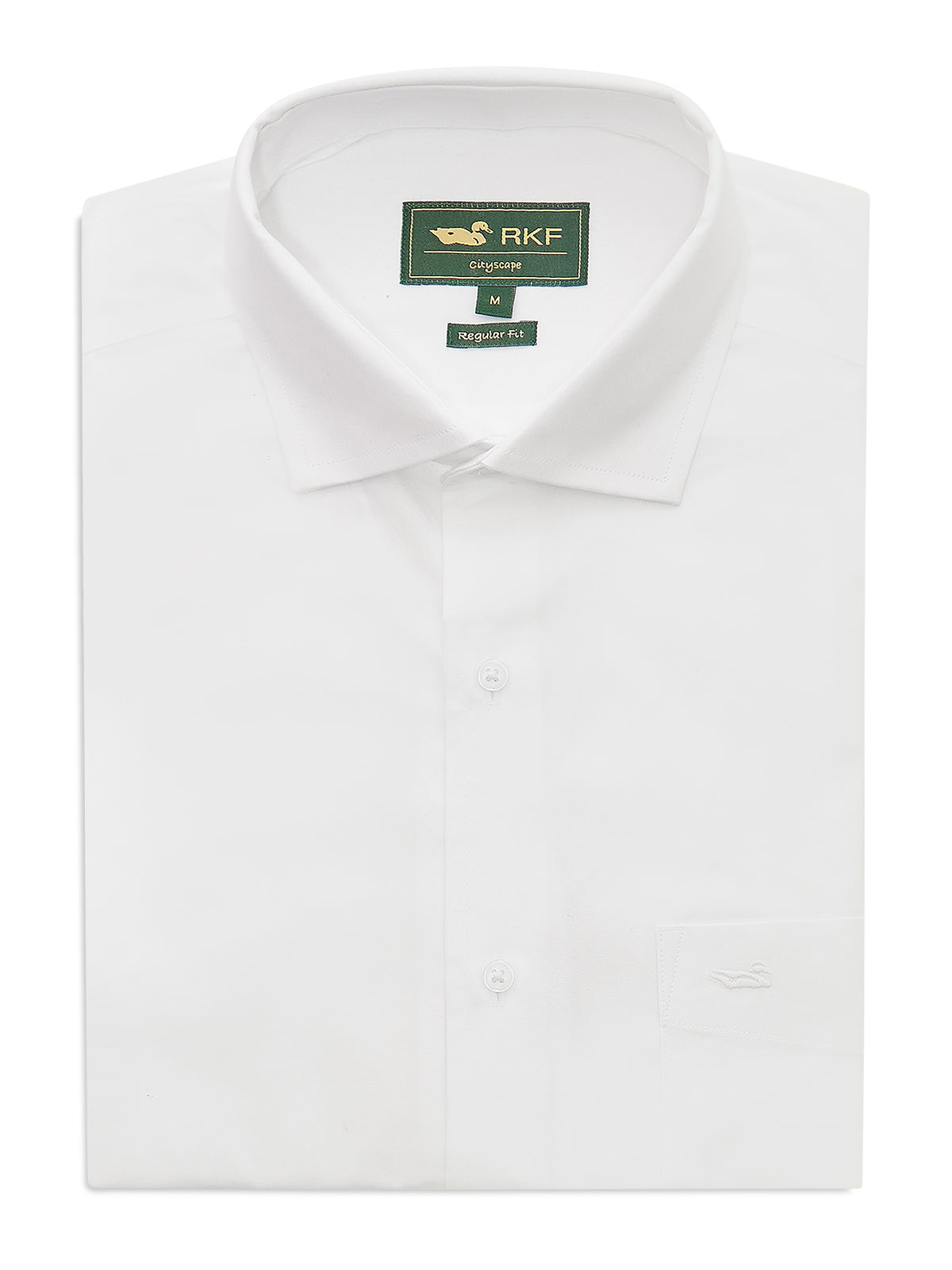 Camisa Algodón Hombre Easysolid Blanco Rockford