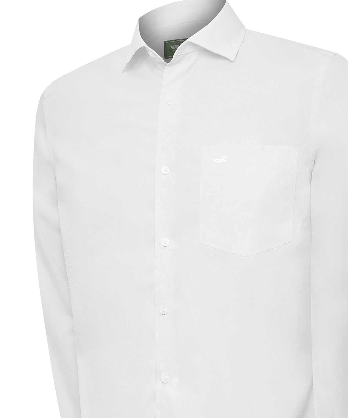 Camisa Algodón Hombre Easysolid Blanco Rockford