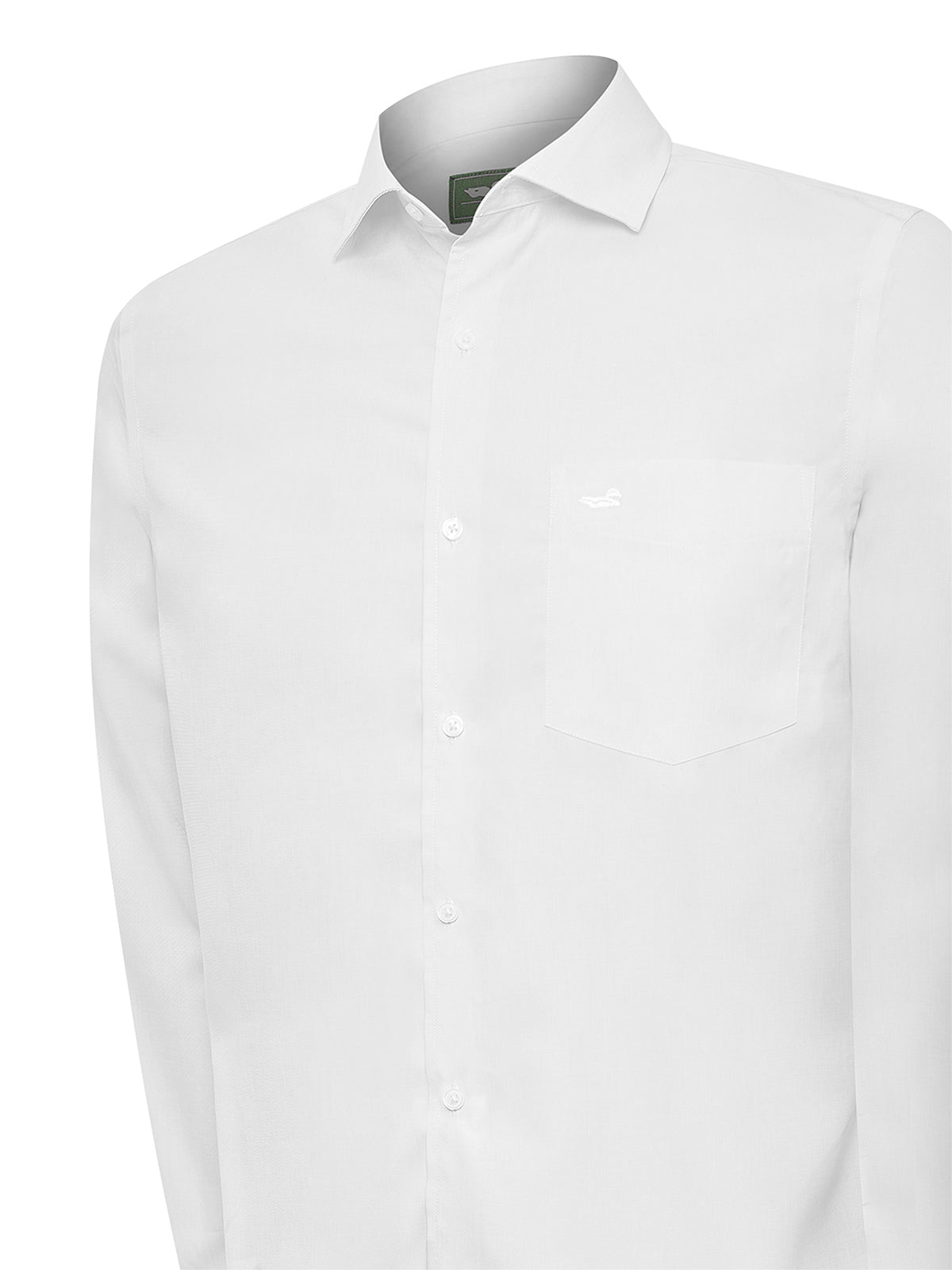 Camisa Algodón Hombre Easysolid Blanco Rockford