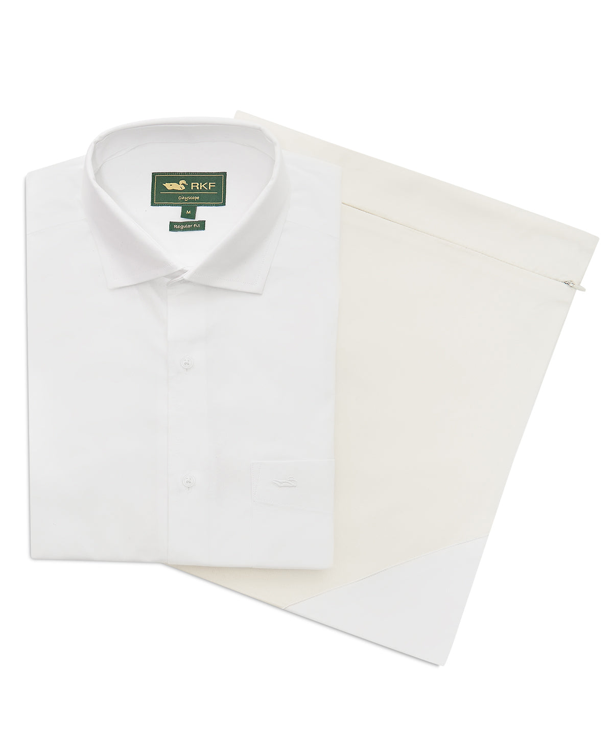 Camisa Algodón Hombre Easysolid Blanco Rockford