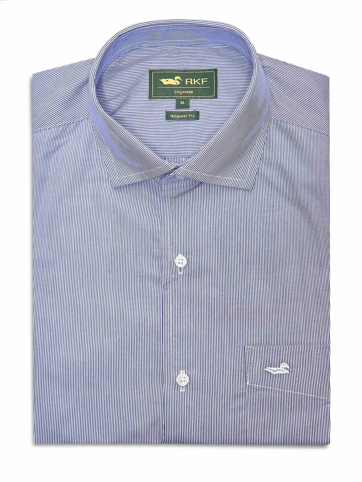 Camisa Algodón Hombre Easylife Celeste Rockford