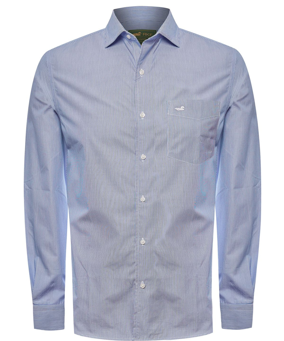 Camisa Algodón Hombre Easylife Celeste Rockford