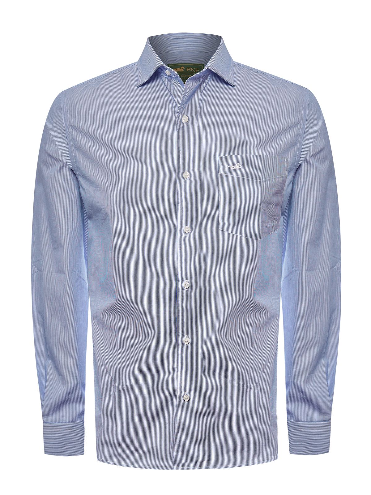 Camisa Algodón Hombre Easylife Celeste Rockford