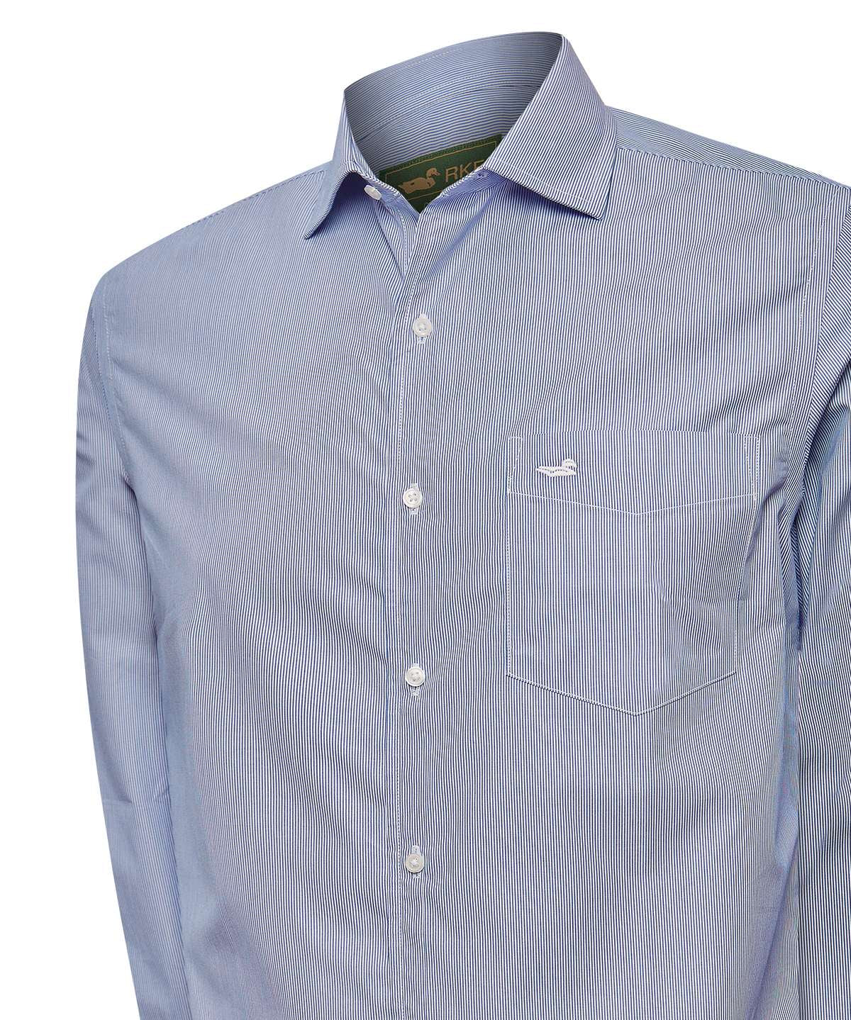 Camisa Algodón Hombre Easylife Celeste Rockford