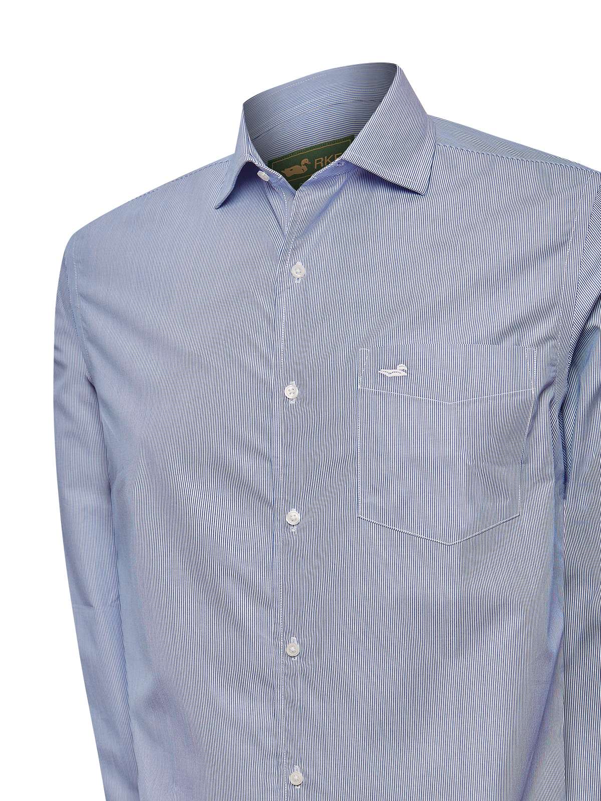 Camisa Algodón Hombre Easylife Celeste Rockford