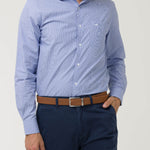 Camisa Algodón Hombre Easylife Celeste Rockford
