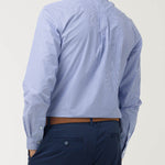 Camisa Algodón Hombre Easylife Celeste Rockford