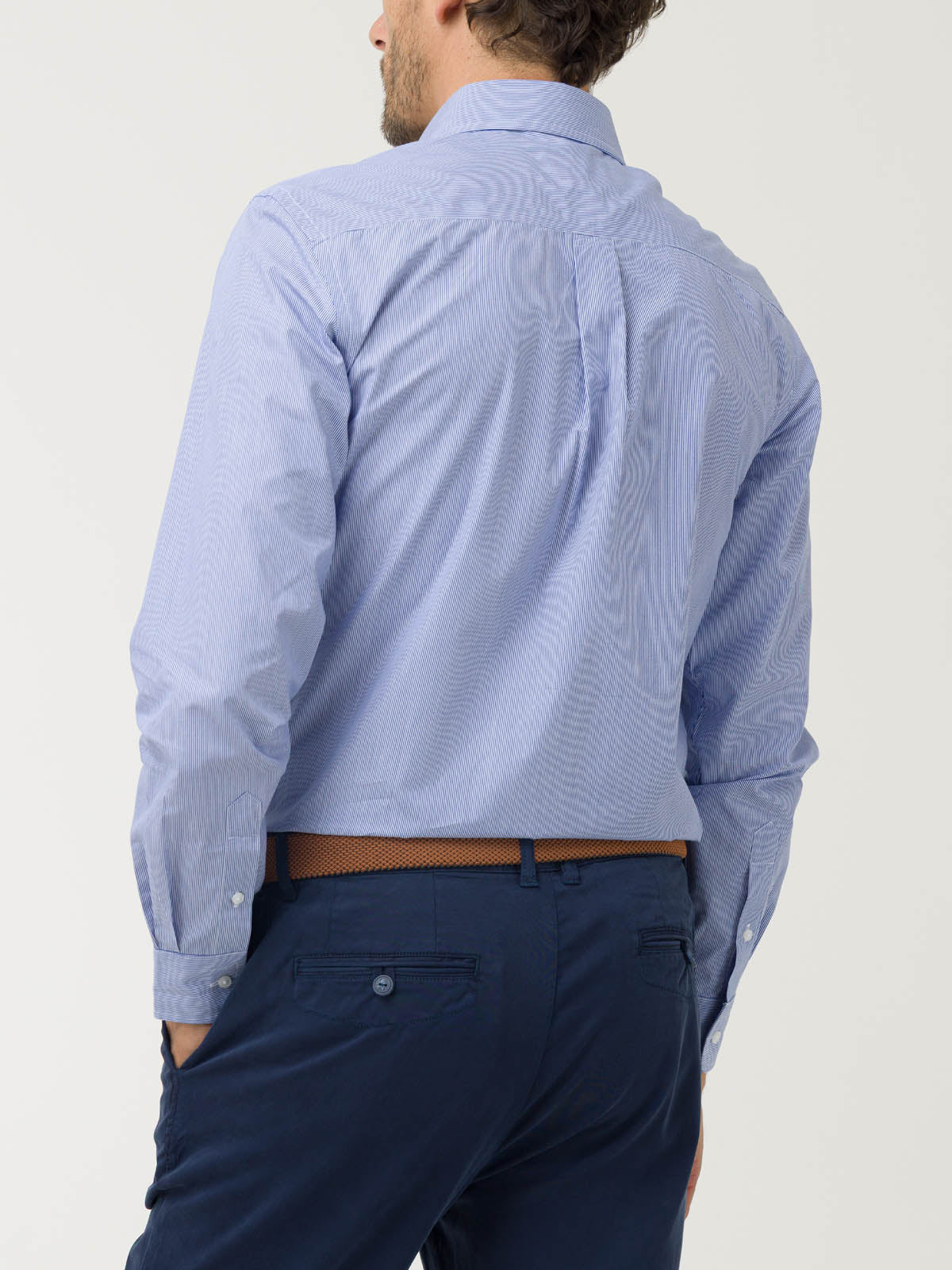 Camisa Algodón Hombre Easylife Celeste Rockford