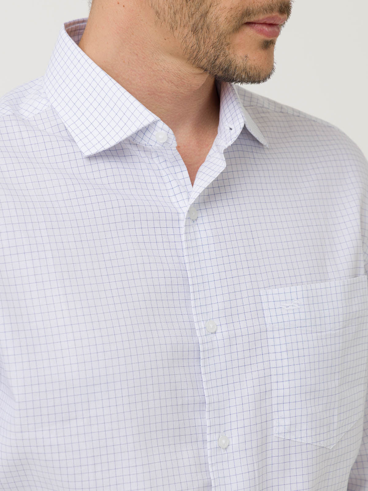 Camisa Algodón Hombre Easylife Blanco Rockford