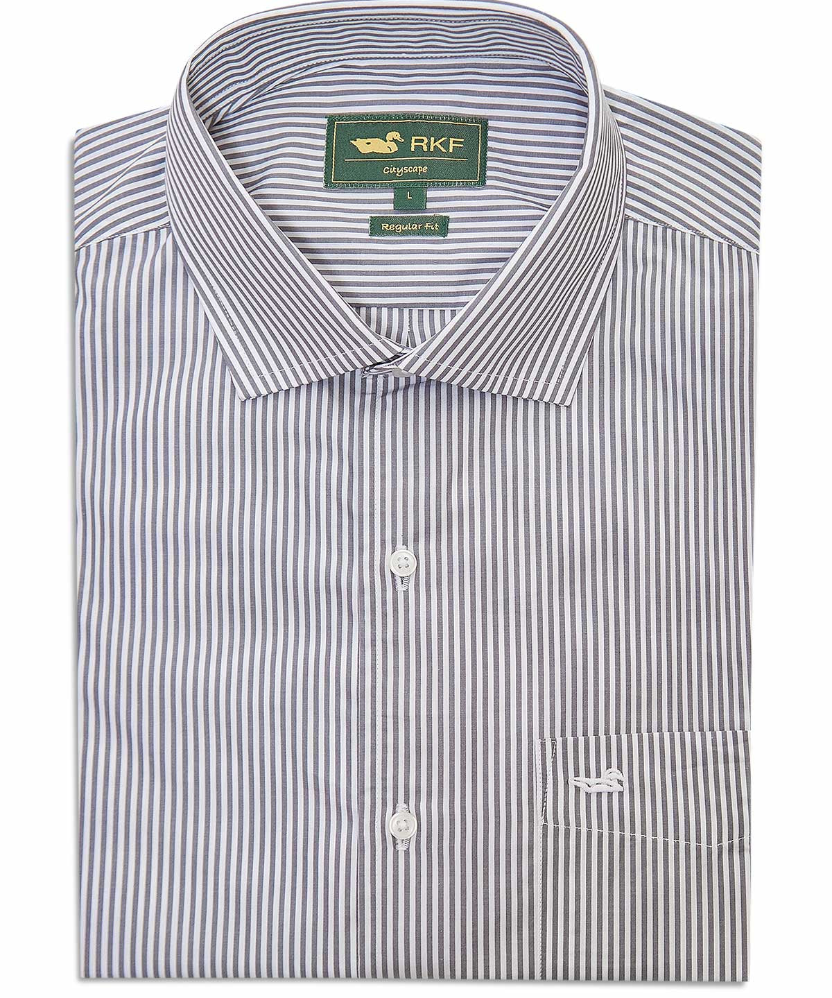 Camisa Algodón Hombre Easylife Gris Rockford