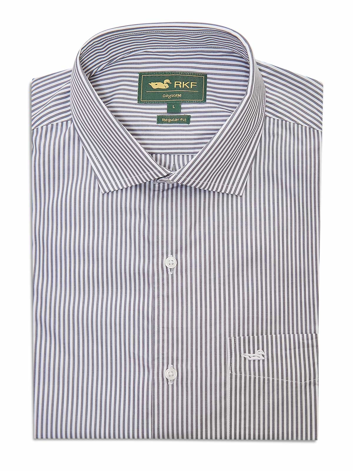 Camisa Algodón Hombre Easylife Gris Rockford
