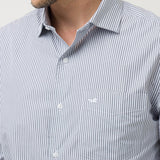 Camisa Algodón Hombre Easylife Gris Rockford