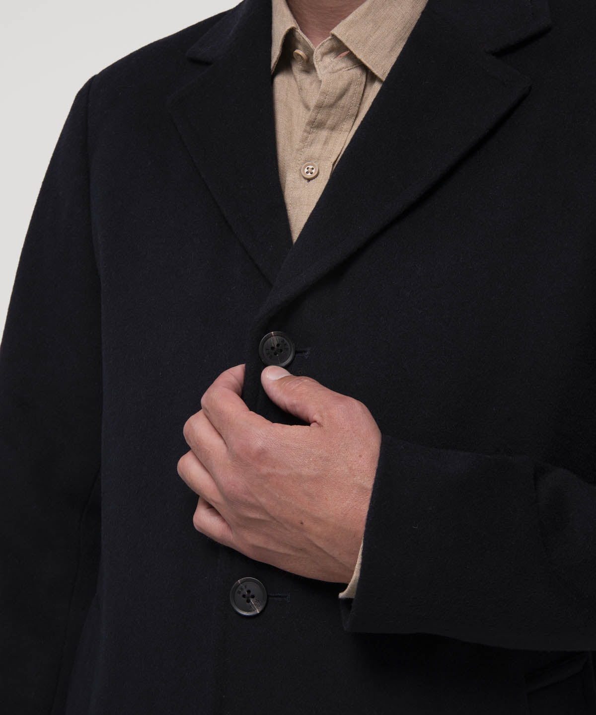 Chaqueta Lana Hombre Arlo Beige Rockford