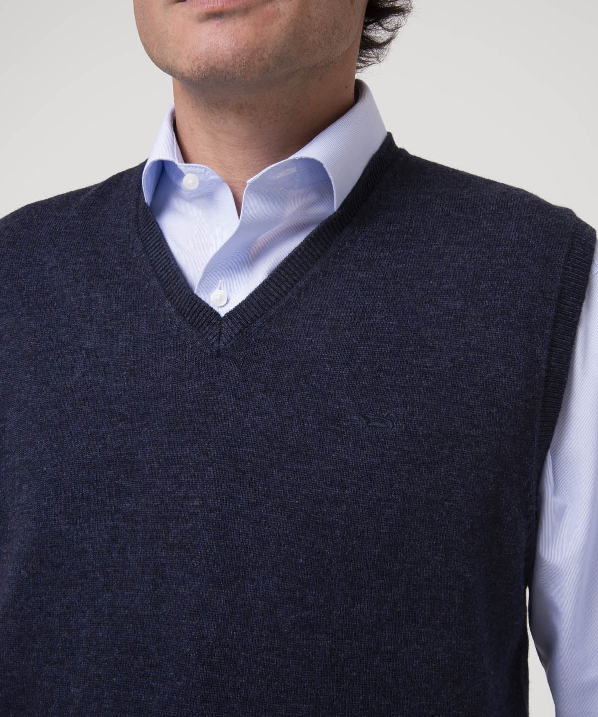 Sweater Lana Hombre Vestswin Azul Rockford