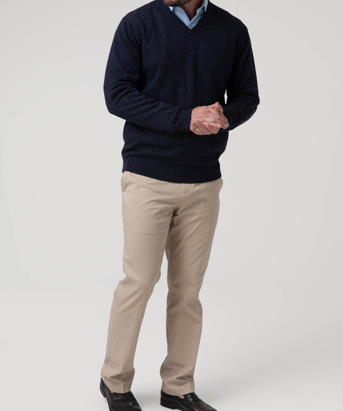 Sweater Lana Hombre Swinv Azul Rockford