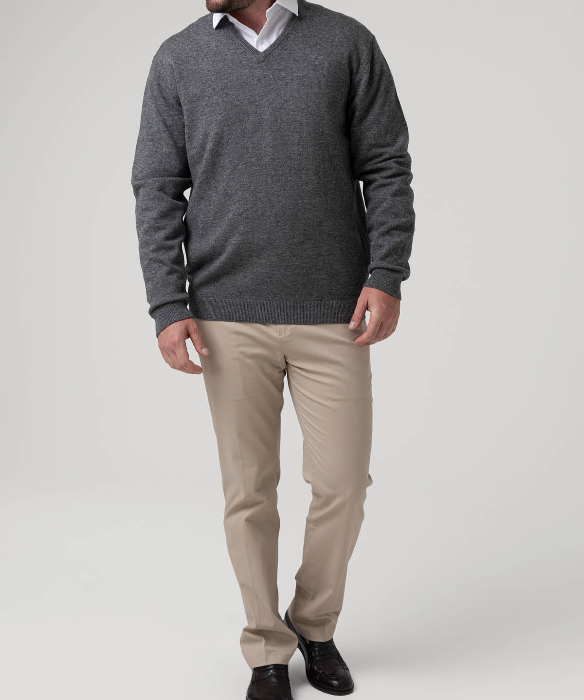 Sweater Lana Hombre Swinv Gris Rockford