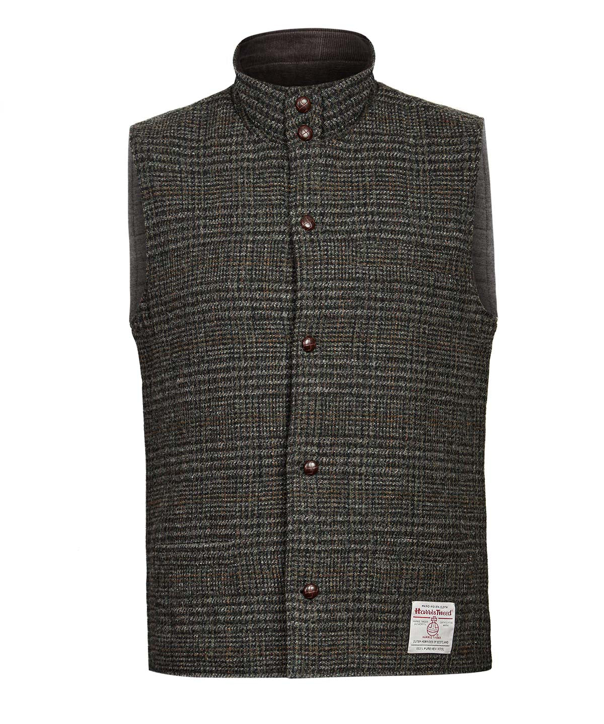 Chaqueta Sin Mangas Lana Hombre Square Café Rockford