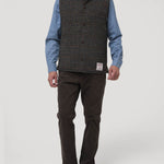 Chaqueta Sin Mangas Lana Hombre Square Café Rockford