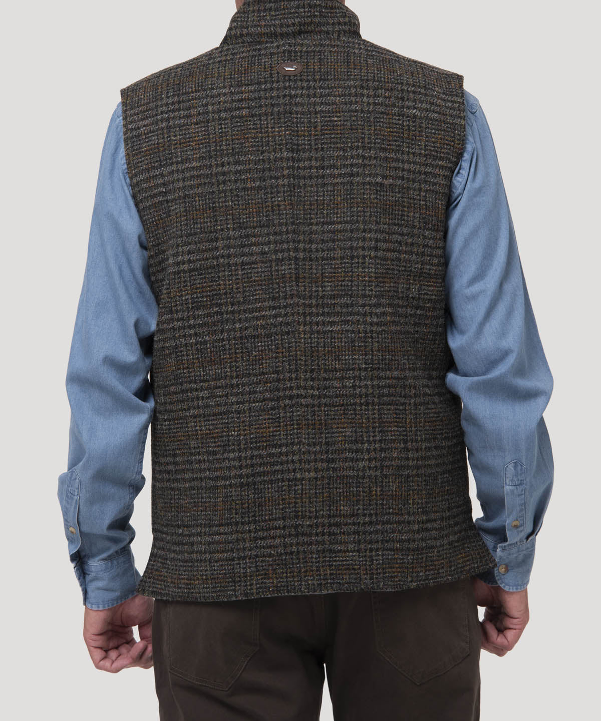 Chaqueta Sin Mangas Lana Hombre Square Café Rockford