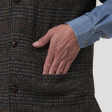 Chaqueta Sin Mangas Lana Hombre Square Café Rockford