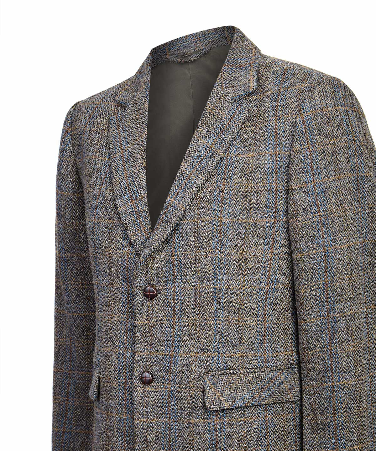Chaqueta Lana Hombre Harblaze Azul Rockford