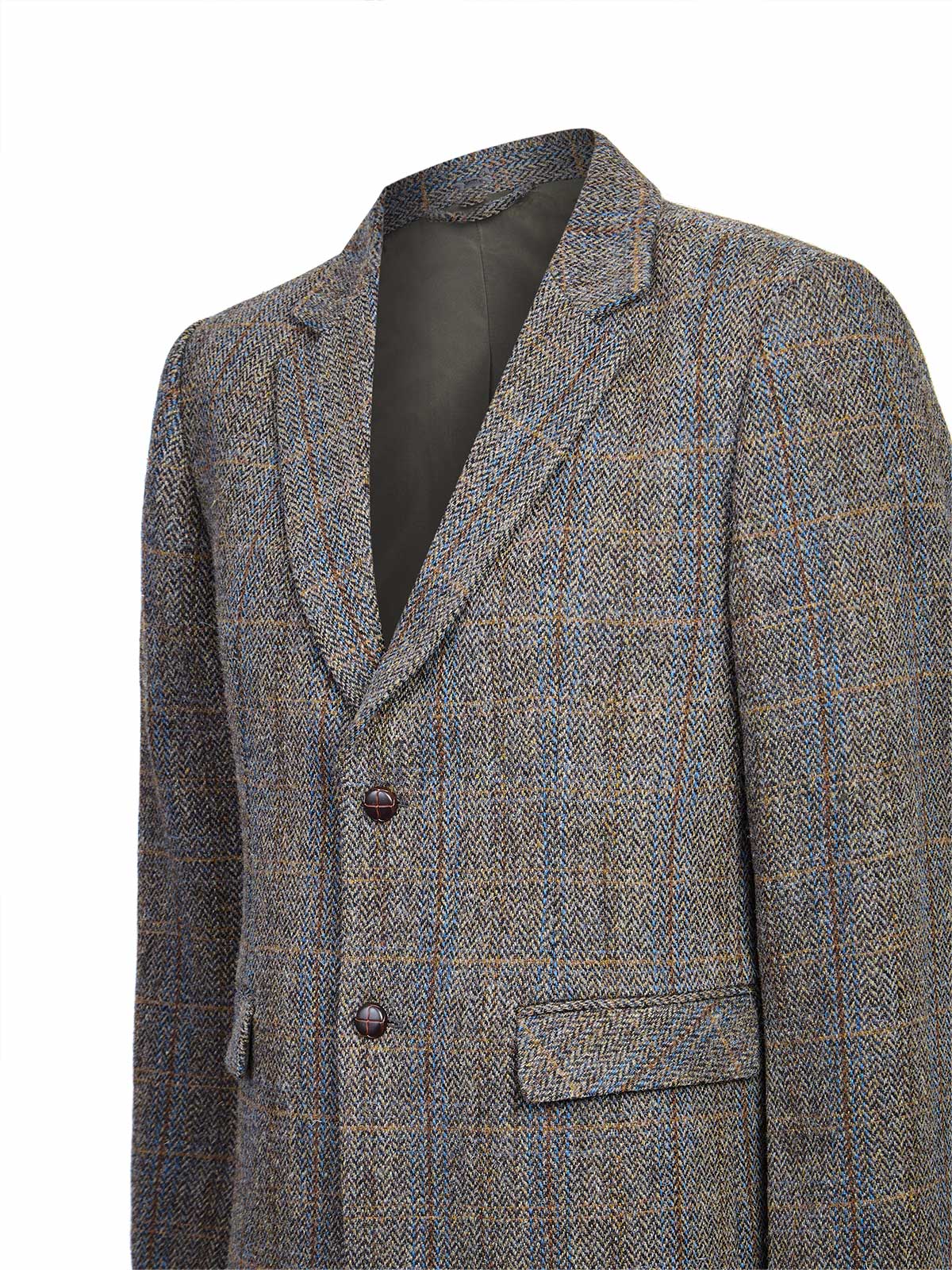 Chaqueta Lana Hombre Harblaze Azul Rockford