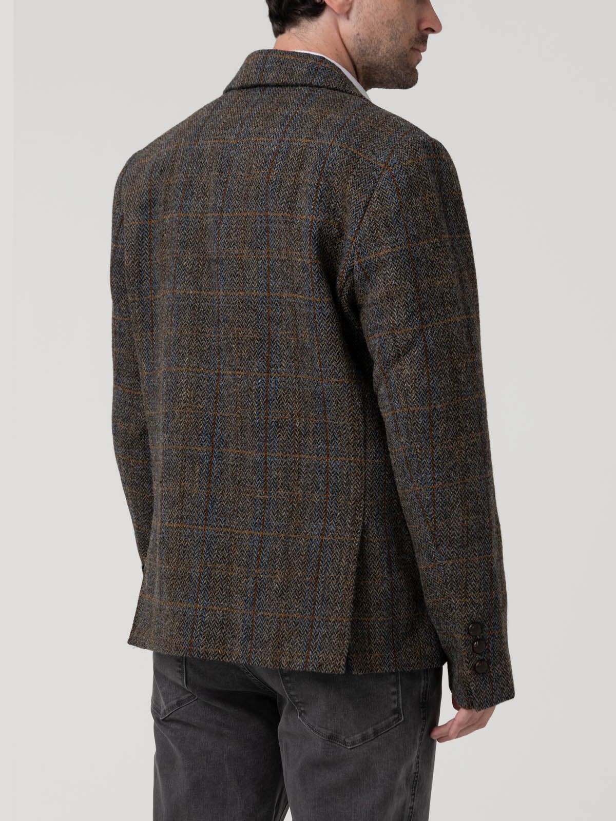 Chaqueta Lana Hombre Harblaze Azul Rockford