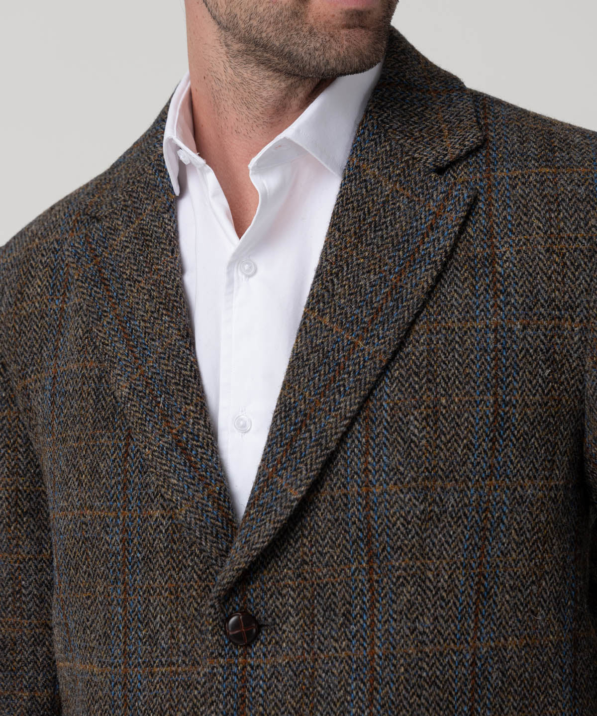 Chaqueta Lana Hombre Harblaze Azul Rockford