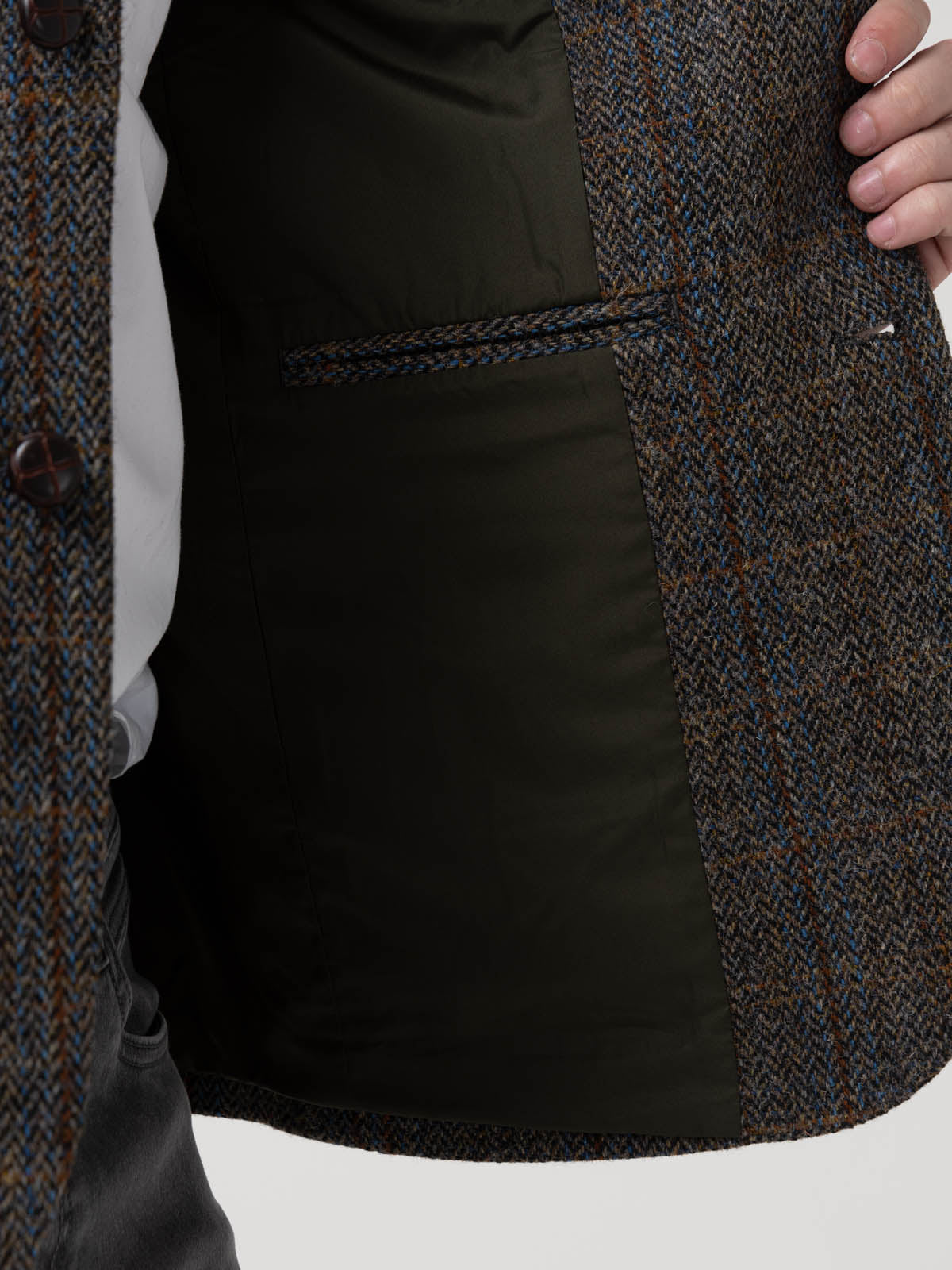 Chaqueta Lana Hombre Harblaze Azul Rockford