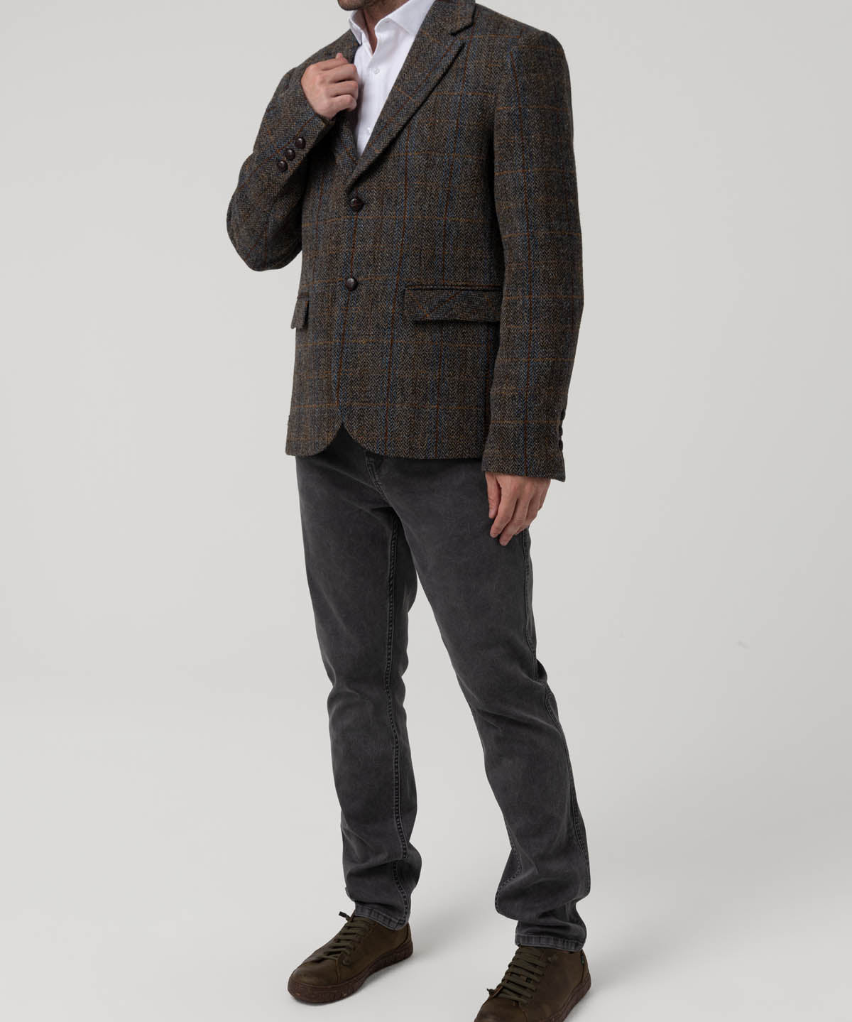 Chaqueta Lana Hombre Harblaze Azul Rockford