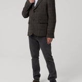 Chaqueta Lana Hombre Harblaze Azul Rockford