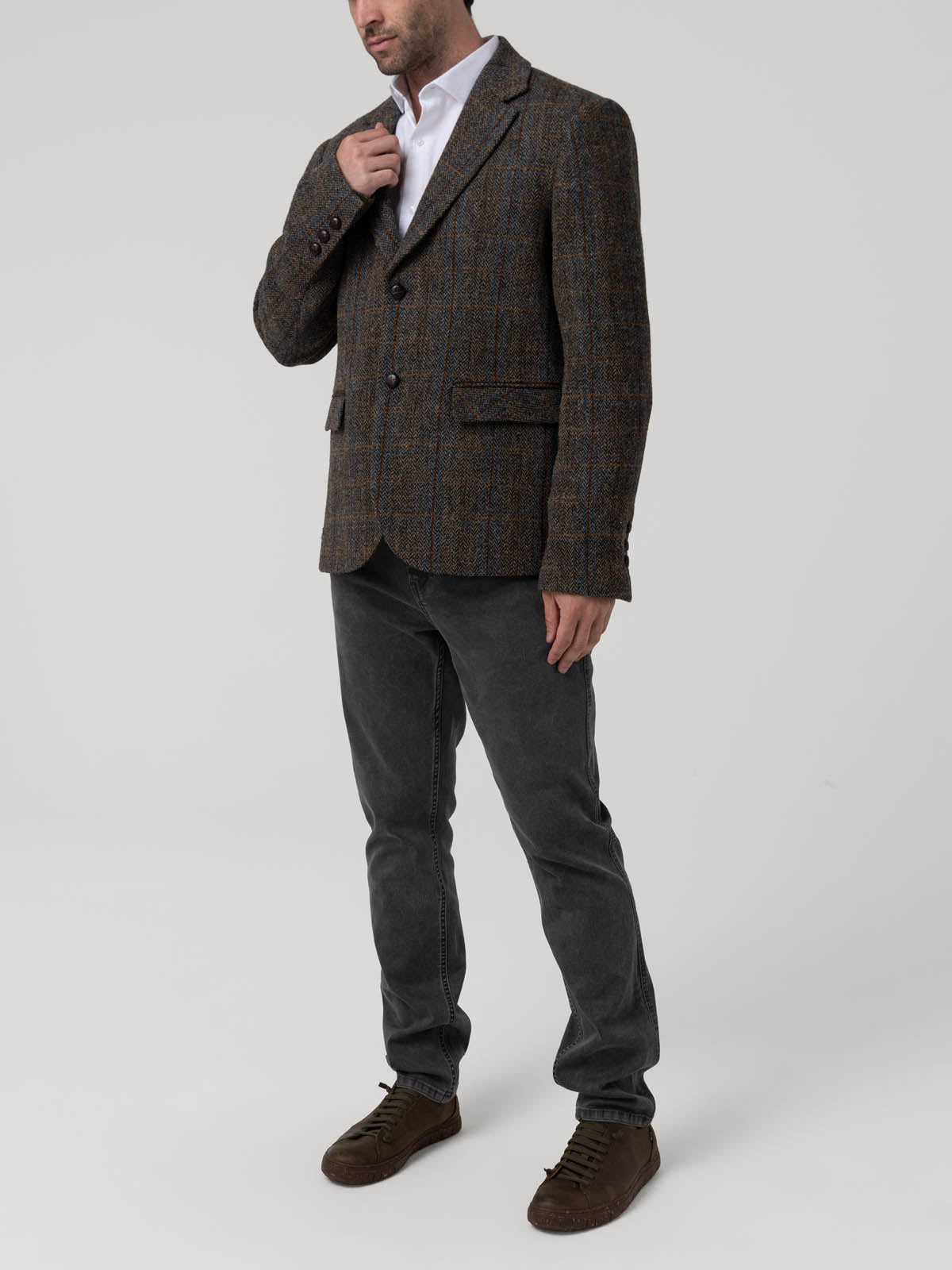 Chaqueta Lana Hombre Harblaze Azul Rockford
