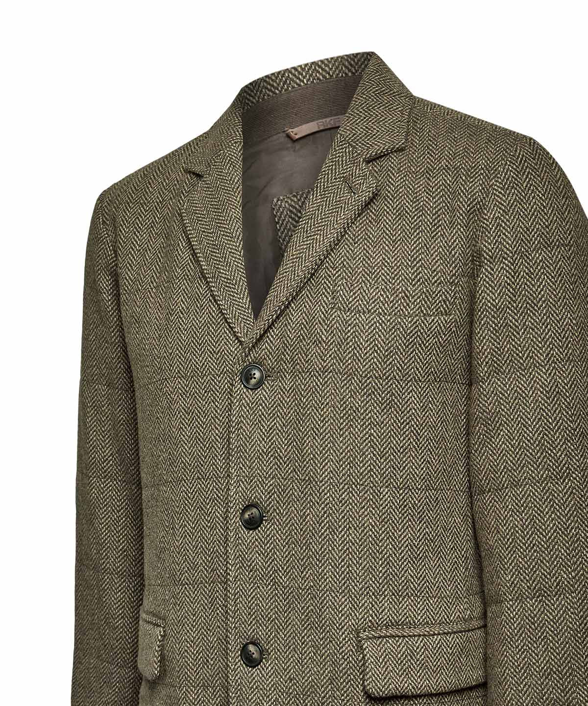 Chaqueta Lana Hombre Lewis Café Rockford
