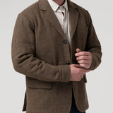 Chaqueta Lana Hombre Lewis Café Rockford