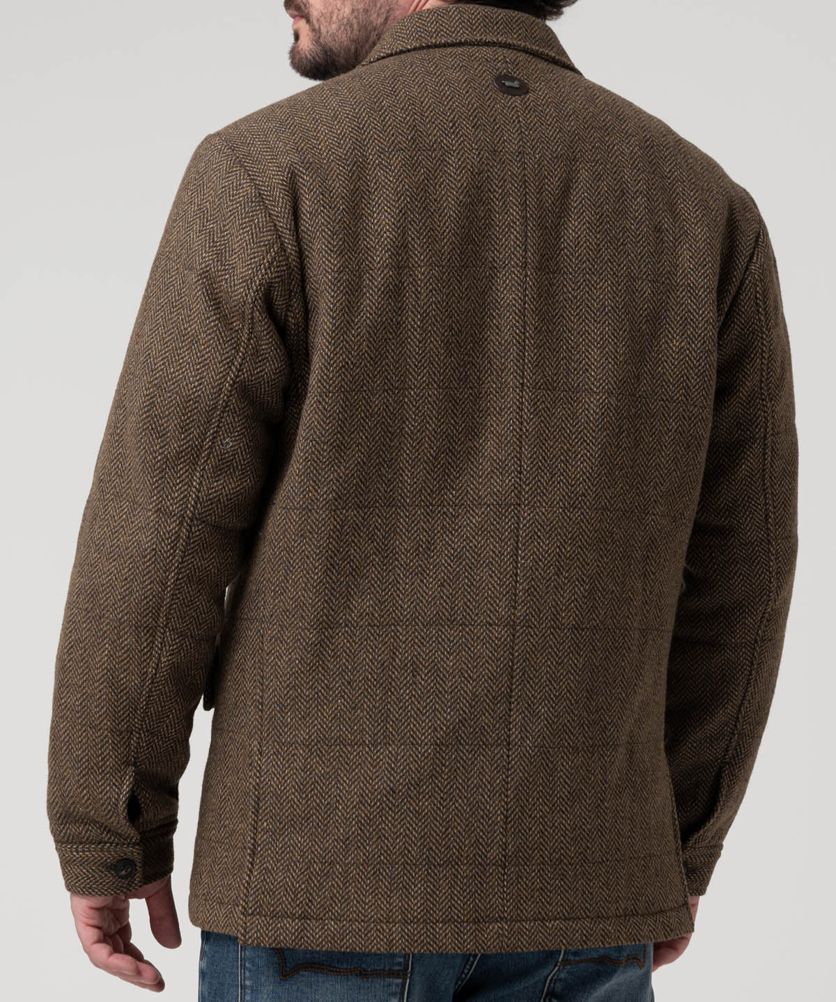 Chaqueta Lana Hombre Lewis Café Rockford