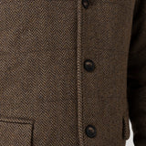 Chaqueta Lana Hombre Lewis Café Rockford