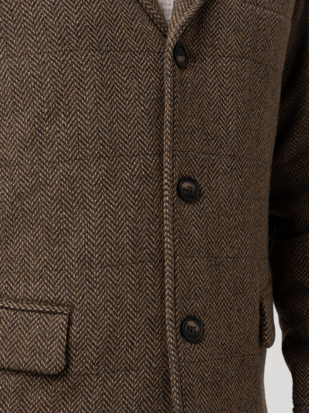 Chaqueta Lana Hombre Lewis Café Rockford