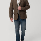 Chaqueta Lana Hombre Lewis Café Rockford