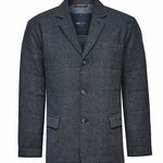 Chaqueta Lana Hombre Lewis Azul Rockford