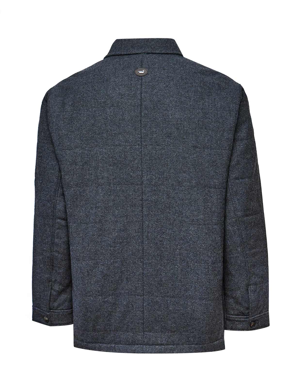Chaqueta Lana Hombre Lewis Azul Rockford