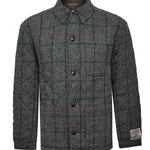 Chaqueta Lana Hombre Harris Gris Rockford