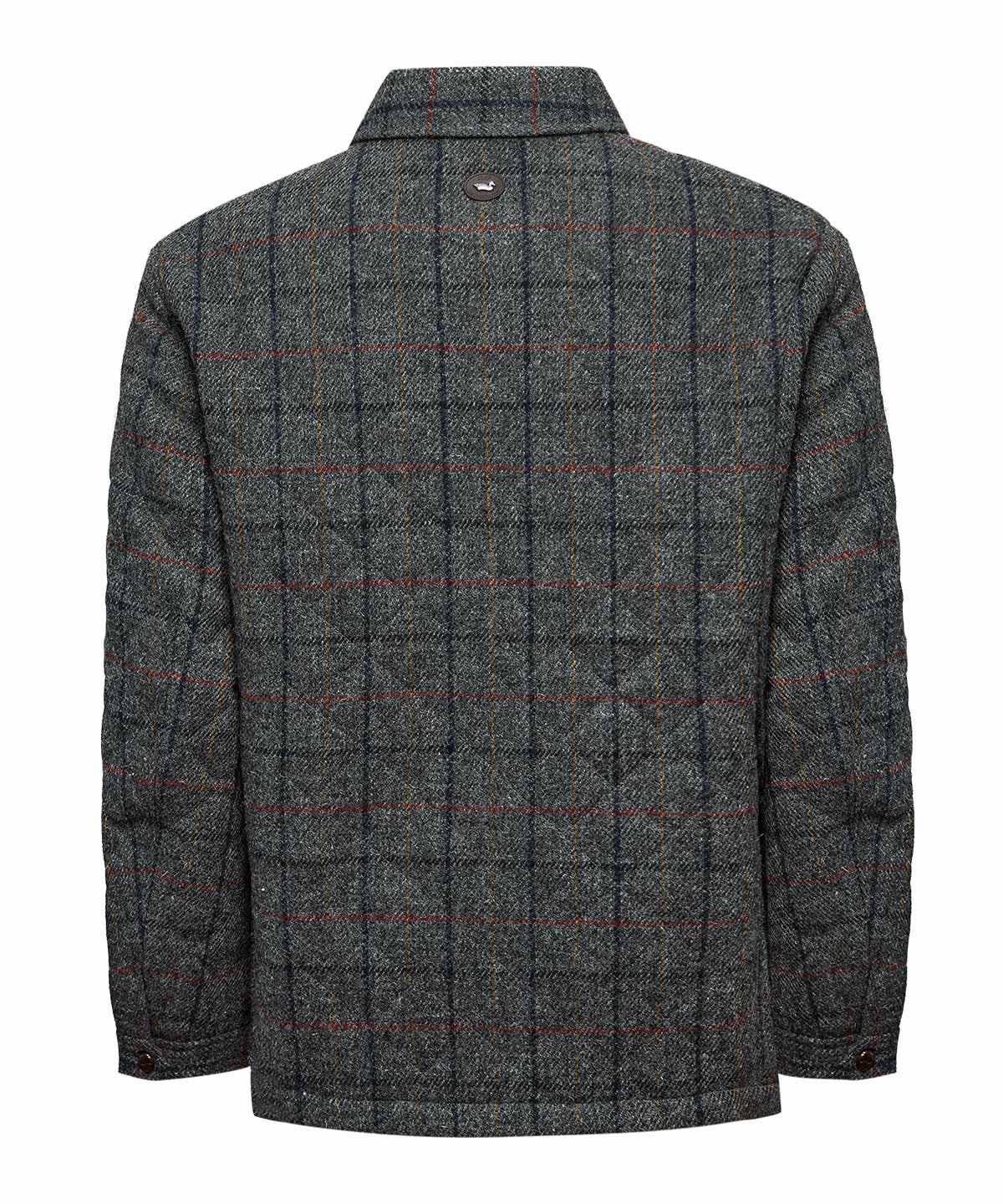 Chaqueta Lana Hombre Harris Gris Rockford