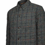 Chaqueta Lana Hombre Harris Gris Rockford