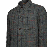 Chaqueta Lana Hombre Harris Gris Rockford