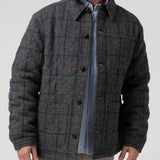 Chaqueta Lana Hombre Harris Gris Rockford