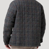 Chaqueta Lana Hombre Harris Gris Rockford