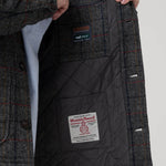 Chaqueta Lana Hombre Harris Gris Rockford