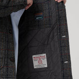 Chaqueta Lana Hombre Harris Gris Rockford